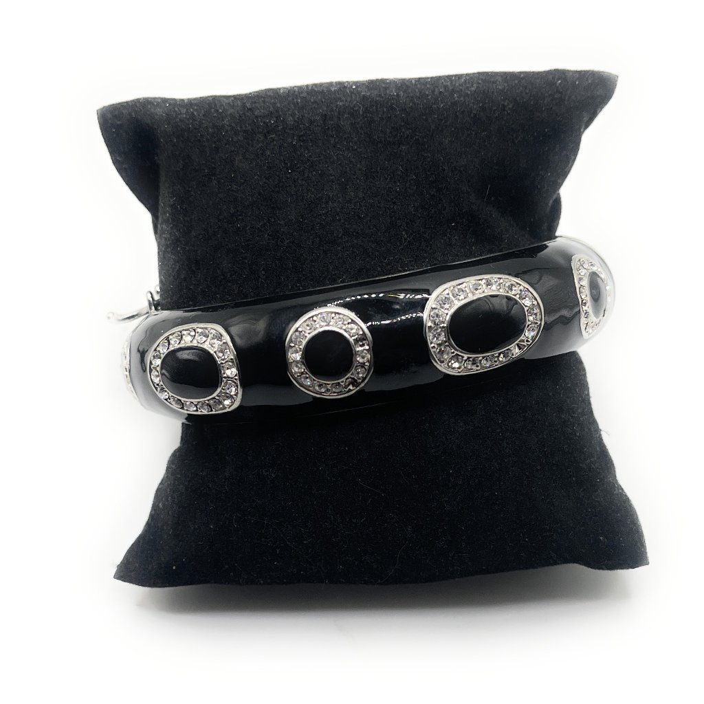 Surreal Retired Lia Sophia Hinged Bangle Bracelet 12$